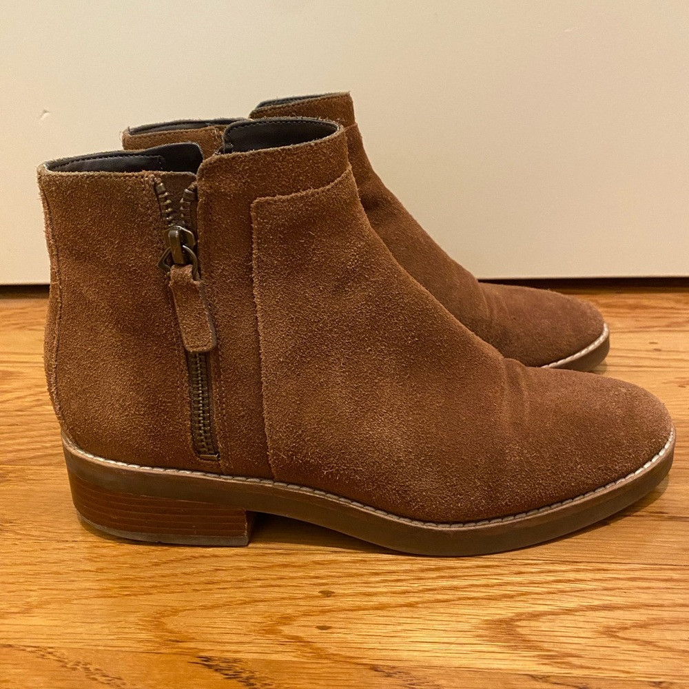 Cole Haan suede ankle boots